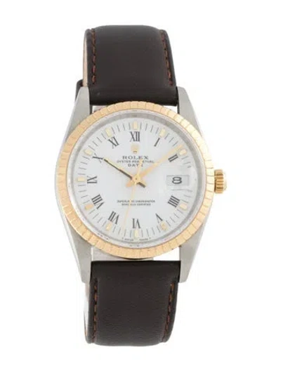 Pre-owned Rolex Date Watch In Multi