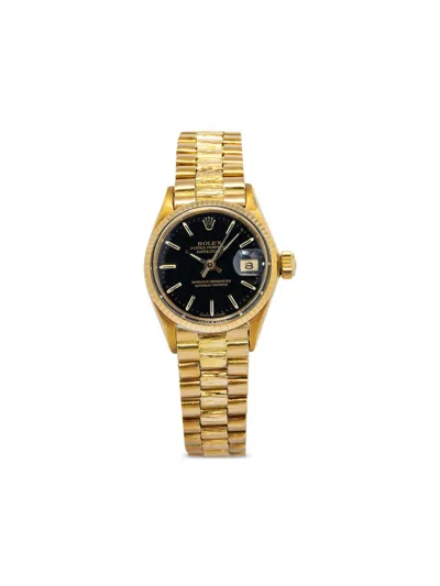 Pre-owned Rolex Datejust 26mm In Black