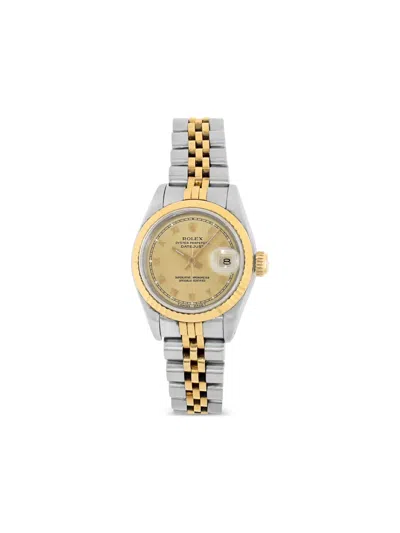 Pre-owned Rolex Datejust 26mm In 金色