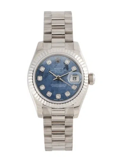 Pre-owned Rolex Datejust, 26mm In Multi