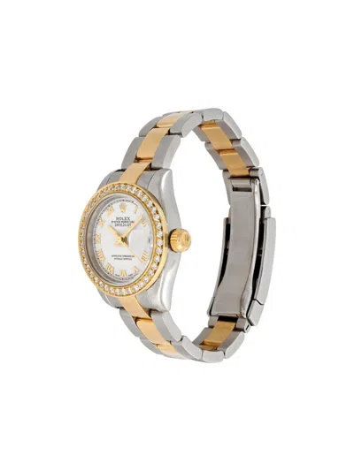 Pre-owned Rolex Datejust 26mm In White