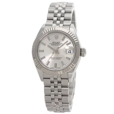 Pre-owned Rolex Datejust 28 Stainless Steel (18k) Wristwatch () In Multi