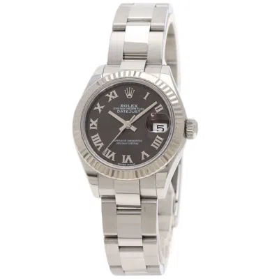 Pre-owned Rolex Datejust 28 Stainless Steel Gold (18k) Wristwatch () In Multi