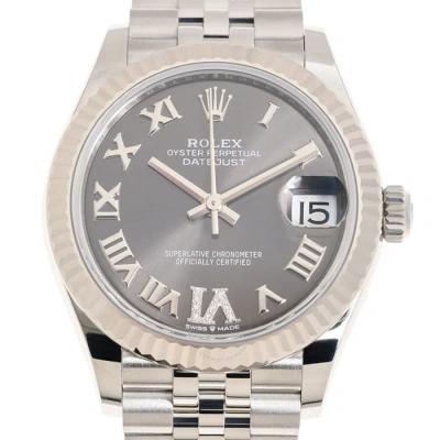 Rolex Datejust 31 Automatic Diamond Ladies Watch 278274gyrdj In Metallic