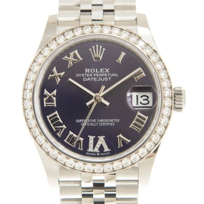 Rolex Datejust 31 Automatic Diamond Ladies Watch 278384obrdj In Metallic