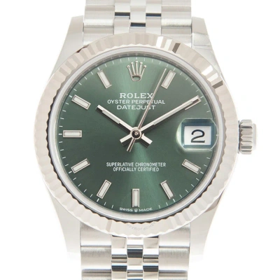 Rolex Datejust 31 Automatic Ladies Watch 278274gnsj In Green