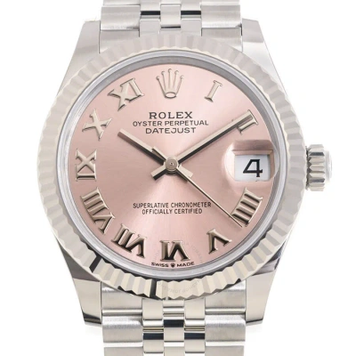 Rolex Datejust 31 Automatic Pink Dial Ladies Watch 278274prj In Gold