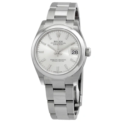 Rolex Datejust 31 Automatic Silver Dial Ladies Watch 278240sso In Metallic