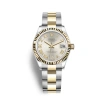 ROLEX ROLEX DATEJUST 31 SILVER DIAL AUTOMATIC LADIES STEEL AND 18KT YELLOW GOLD OYSTER WATCH 278273SRDO