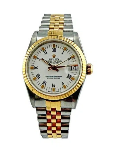 Pre-owned Rolex Datejust 31 Watch, 31mm In Multi