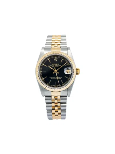 Pre-owned Rolex Datejust 31mm In Black