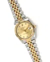 Rolex Datejust 31mm Mid Size 1990 Watch In Gray
