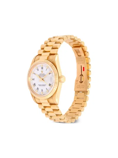 Pre-owned Rolex Datejust 31mm In White