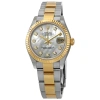 ROLEX ROLEX DATEJUST 31MOTHER OF PEARL DIAMOND DIAL AUTOMATIC LADIES STEEL AND 18KT YELLOW GOLD OYSTER WAT