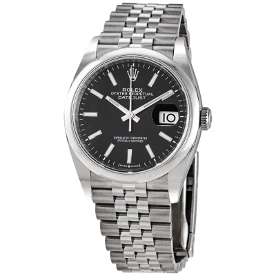 Rolex Datejust Black Dial Men's Watch 126200bksj
