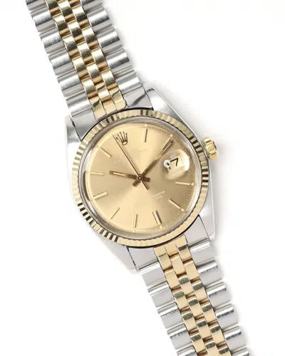 Rolex Datejust 36mm 1973 Watch In Multi