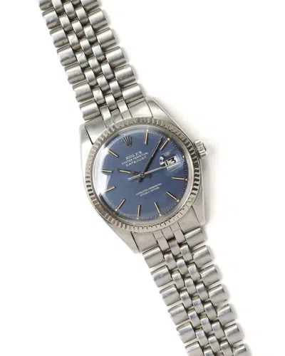 Rolex Datejust 36mm 1973 Watch In Metallic