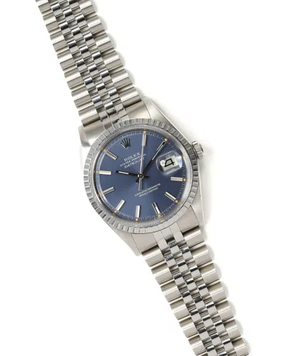 Rolex Datejust 36mm 1973 Watch In Silver