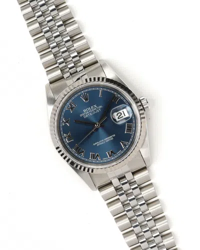 Rolex Datejust 36mm 1996 Watch In Silver
