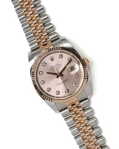 Rolex Datejust 36mm Full Set 2014 Watch In Multi