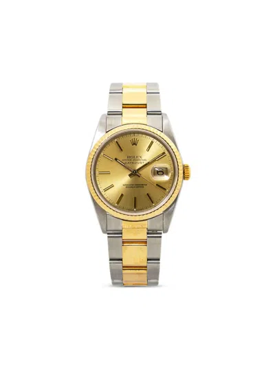 Pre-owned Rolex Datejust 36mm In Neutral