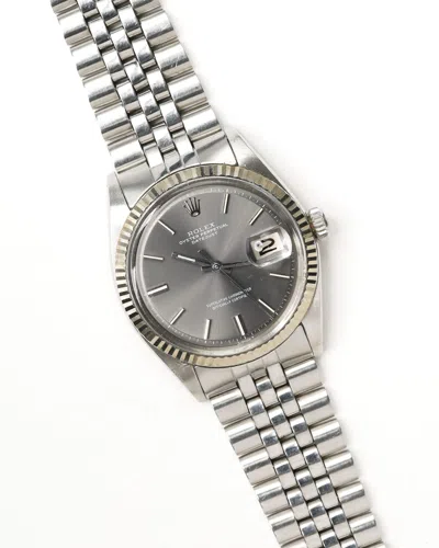 Rolex Datejust 36mm Ref 1601 1972 Watch In Gray