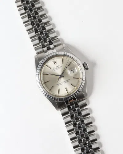 Rolex Datejust 36mm Ref 1601 1973 Watch In Silver