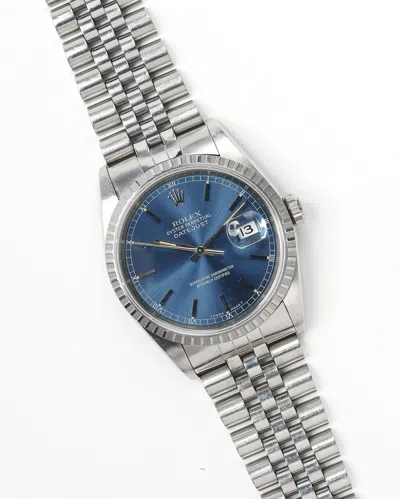 Rolex Datejust 36mm Ref 16220 1995 Watch In Metallic
