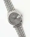 Rolex Datejust 36mm Ref 16234 Rare Grey Tapestry Dial 1991 Watch