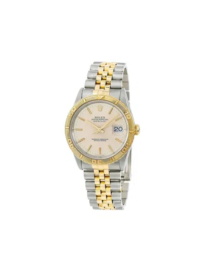Pre-owned Rolex Datejust 36mm In Yellow
