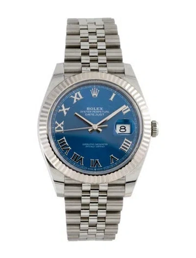 Pre-owned Rolex Datejust 41, 41mm In Multi