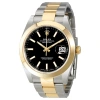 ROLEX ROLEX DATEJUST 41 BLACK DIAL STEEL AND 18K YELLOW GOLD OYSTER MEN'S WATCH 126303BKSO