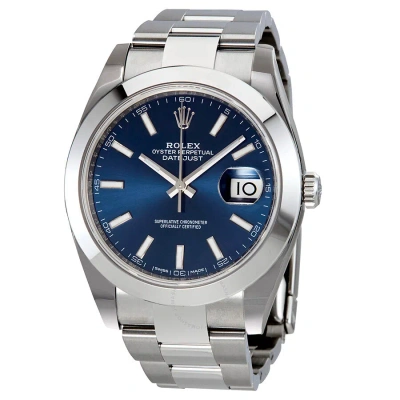 Rolex Datejust Blue Dial Men's Watch 126300blso