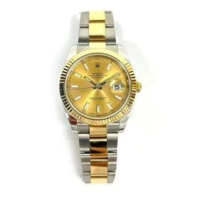 Pre-owned Rolex Datejust 41 Watch, 41mm In Multi