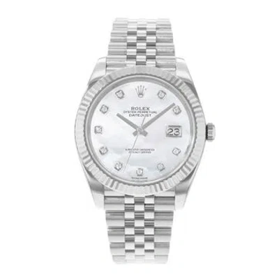 Pre-owned Rolex Datejust 41 Watch, 41mm In Multi