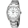 ROLEX ROLEX DATEJUST 41 WHITE DIAL OYSTER AUTOMATIC MEN'S WATCH 126334WSO