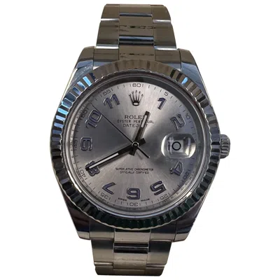 Pre-owned Rolex Datejust Ii 41mm Mint Box And Papers In Multi