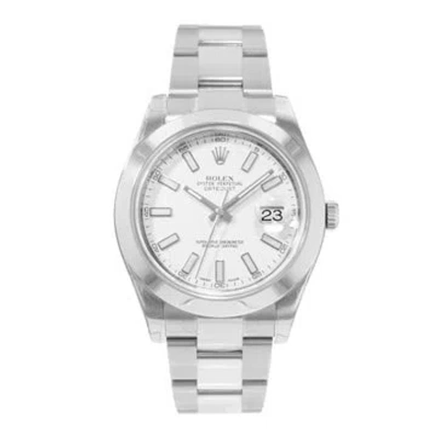 Pre-owned Rolex Datejust Ii Watch, 41mm In Multi