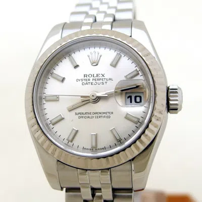Pre-owned Rolex Datejust Stainless Steel (18k) Wristwatch () In Multi