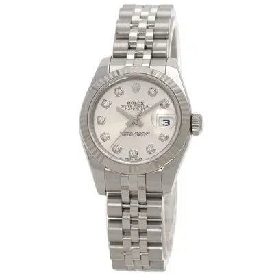 Pre-owned Rolex Datejust Stainless Steel (18k) Wristwatch () In Multi