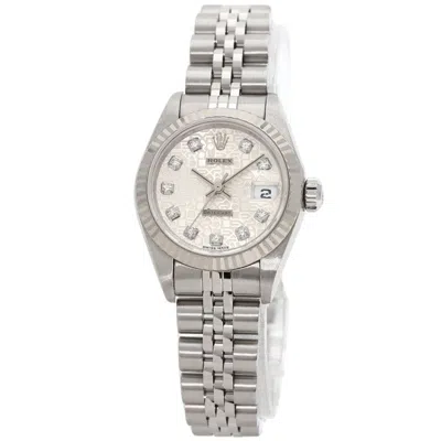 Pre-owned Rolex Datejust Stainless Steel Gold (18k) Wristwatch ()