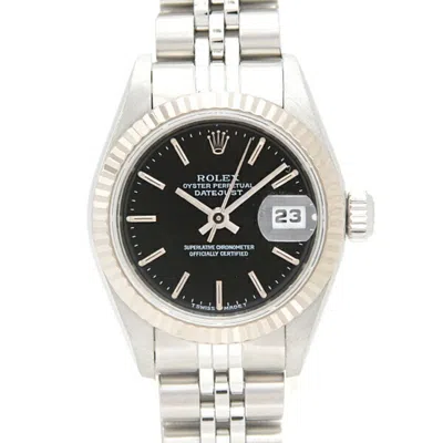 Pre-owned Rolex Datejust Stainless Steel Gold (18k) Wristwatch () In Multi