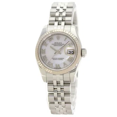 Pre-owned Rolex Datejust Stainless Steel Gold (18k) Wristwatch () In Multi