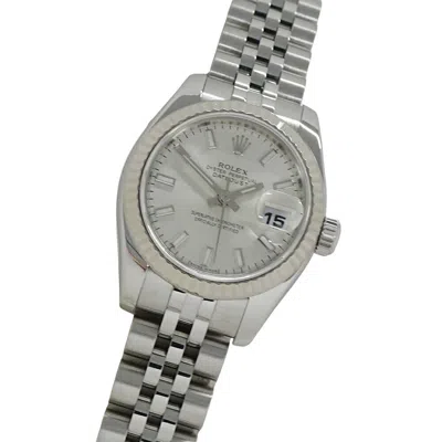 Pre-owned Rolex Datejust Stainless Steel Gold Wristwatch ()