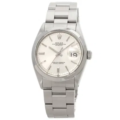 Pre-owned Rolex Datejust Stainless Steel Wristwatch () In Multi
