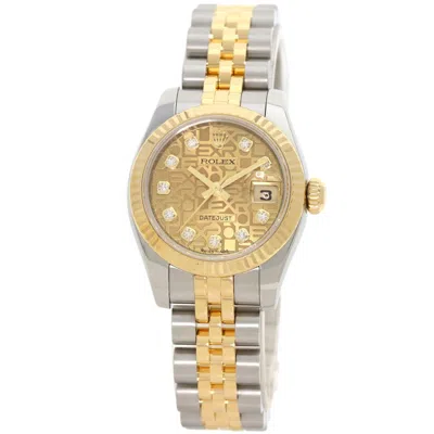 Pre-owned Rolex Datejust Stainless Steel Wristwatch () In Multi
