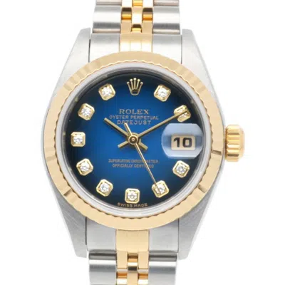 Pre-owned Rolex Datejust Stainless Steel Yellow Gold (18k) Wristwatch ()