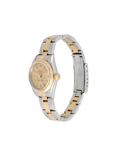 Pre-owned Rolex Datejust Two-tone 26mm Watch In Gold