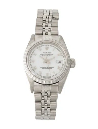 Pre-owned Rolex Datejust Watch, 26mm In Multi