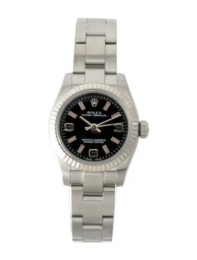 Pre-owned Rolex Datejust Watch, 26mm In Multi